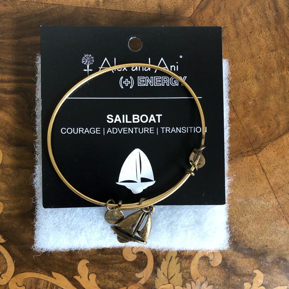 Alex and Ani sailboat bracelet